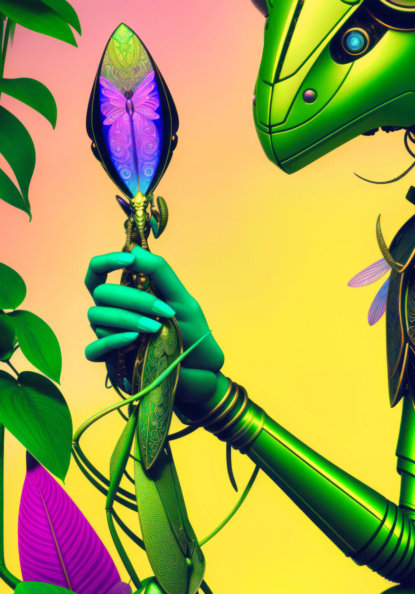 Mantis Spirit Warrior (art by Bluetech)
