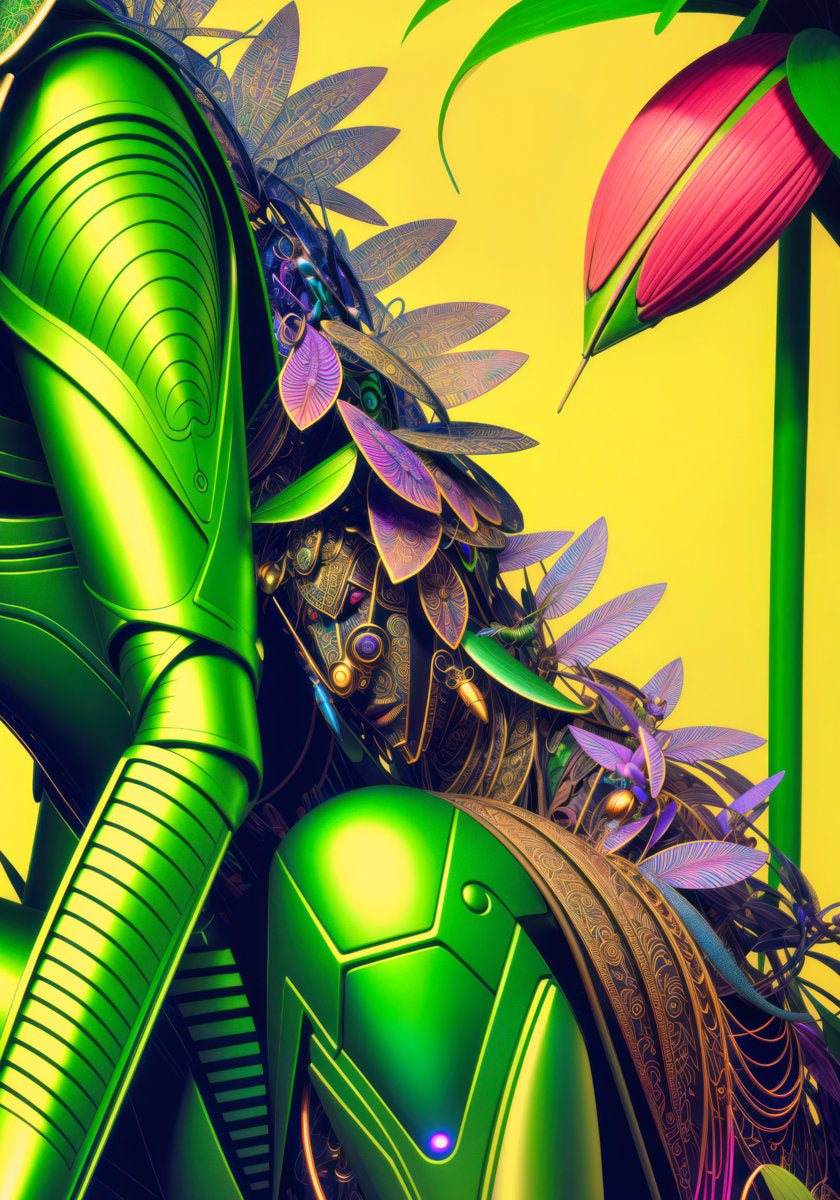 Mantis Spirit Warrior (art by Bluetech)